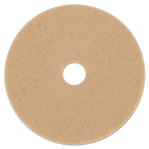 Picture of Ultra High-Speed Floor Burnishing Pads 3400, 17" Diameter, Tan, 5/carton