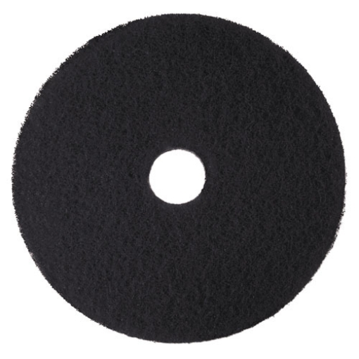 Picture of Low-Speed High Productivity Floor Pads 7300, 21" Diameter, Black, 5/carton