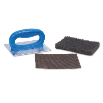 Picture of Griddle Pad Holder Kit, 4 X 5.25, Blue/steel, 10/carton