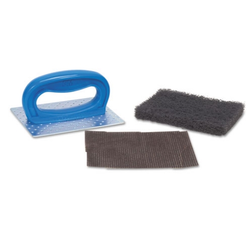 Picture of Griddle Pad Holder Kit, 4 X 5.25, Blue/steel, 10/carton