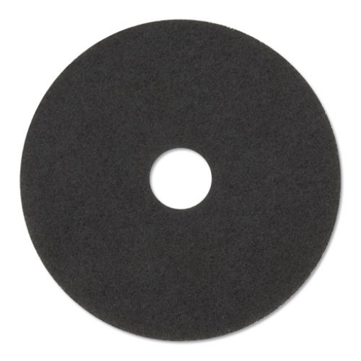 Picture of Low-Speed Stripper Floor Pad 7200, 14" Diameter, Black, 5/carton