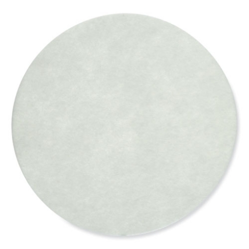 Picture of Carpet Bonnet Pad, 20" Diameter, White, 5/Carton