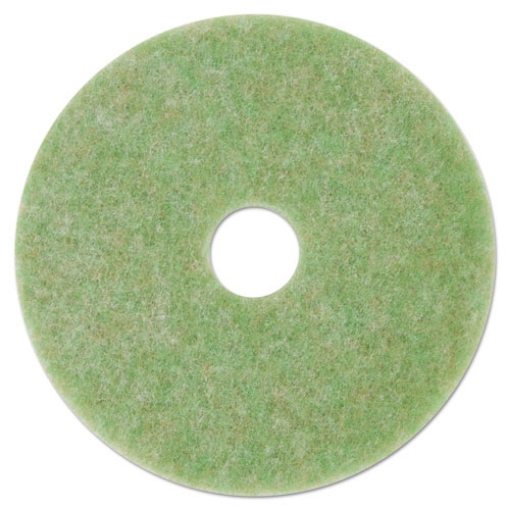 Picture of Low-Speed Topline Autoscrubber Floor Pads 5000, 16" Diameter, Green/orange, 5/carton