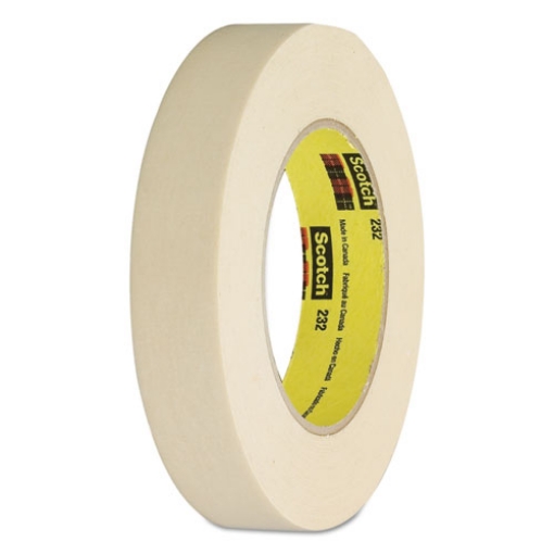 Picture of High-Performance Masking Tape 232, 3" Core, 24 Mm X 55 M, Tan