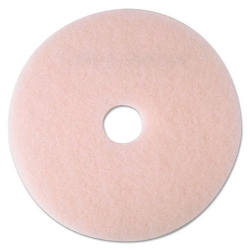 Picture of Ultra High-Speed Eraser Floor Burnishing Pad 3600, 17" Diameter, Pink, 5/carton