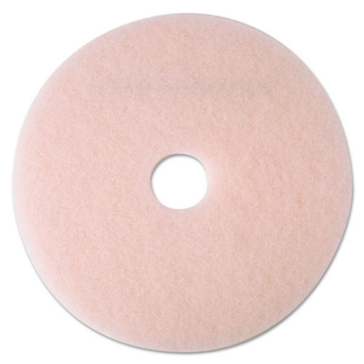 Picture of Ultra High-Speed Eraser Floor Burnishing Pad 3600, 24" Diameter, Pink, 5/carton