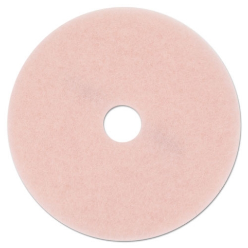 Picture of Ultra High-Speed Eraser Floor Burnishing Pad 3600, 27" Diameter, Pink, 5/carton