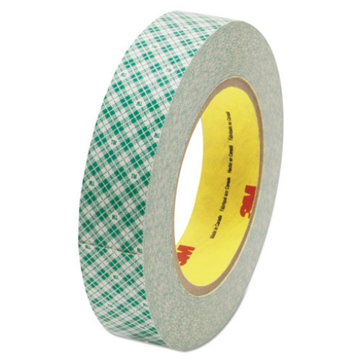 Picture of Double-Coated Tissue Tape, 3" Core, 1" X 36 Yds, White