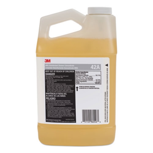 Picture of Mbs Disinfectant Cleaner Concentrate, 0.5 Gal Bottle, Unscented, 4/carton