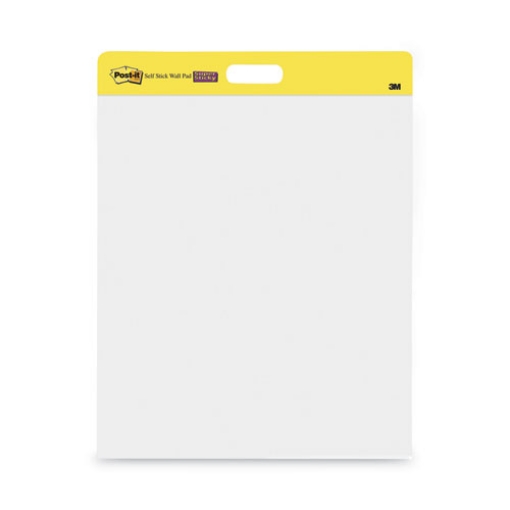 Picture of Self-Stick Wall Pad, Unruled, 20 x 23, White, 20 Sheets/Pad, 2 Pads/Pack, 2 Packs/Carton