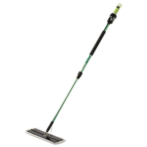 Picture of Easy Scrub Flat Mop Tool, 16 X 5 Head, 38" To 59.5" Green Aluminum Handle