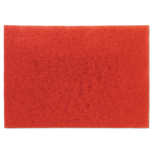 Picture of Low-Speed Buffer Floor Pads 5100, 28 X 14, Red, 10/carton