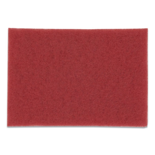 Picture of Low-Speed Buffer Floor Pads 5100, 20 X 14, Red, 10/carton