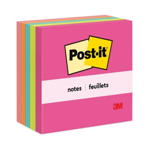 Picture of Original Pads in Poptimistic Collection Colors, 3" x 3", 100 Sheets/Pad, 5 Pads/Pack