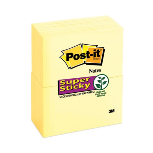 Picture of Pads in Canary Yellow, 3" x 5", 90 Sheets/Pad, 12 Pads/Pack