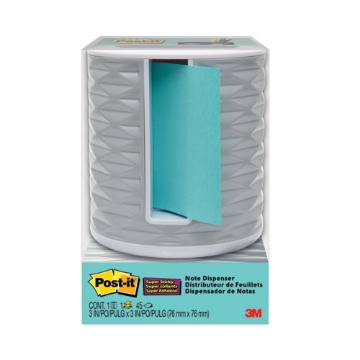 Picture of Vertical Pop-up Note Dispenser, For 3 x 3 Pads, White