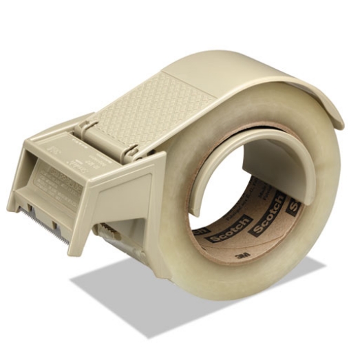 Picture of Compact And Quick Loading Dispenser For Box Sealing Tape, 3" Core, For Rolls Up To 2" X 50 M, Gray