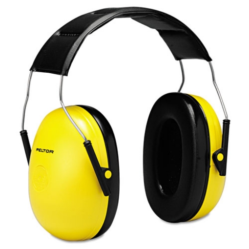 Picture of Optime 98 H9a Earmuffs, 25 Db Nrr, Yellow/black