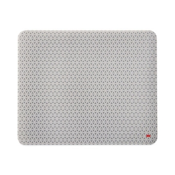 Picture of Precise Mouse Pad with Nonskid Repositionable Adhesive Back, 8.5 x 7, Bitmap Design