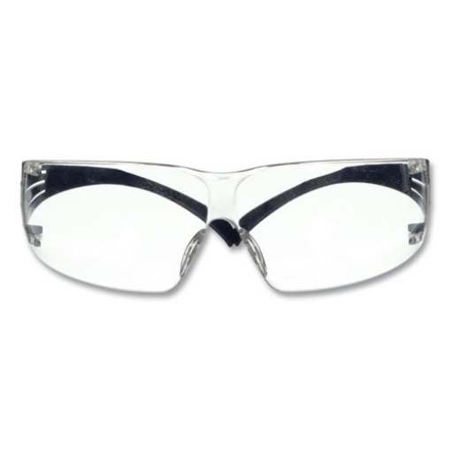 Picture of SecureFit Protective Eyewear, 200 Series, Dark Blue Plastic Frame, Clear Polycarbonate Lens