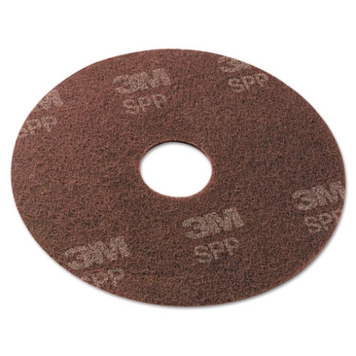 Picture of Surface Preparation Pad, 13" Diameter, Maroon, 10/carton