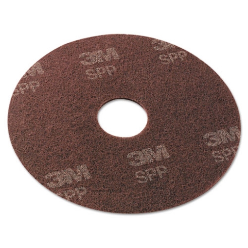 Picture of Surface Preparation Pad, 17" Diameter, Maroon, 10/carton