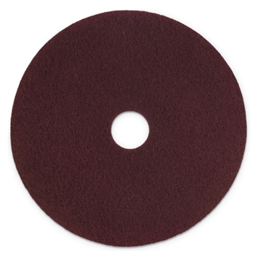 Picture of Surface Preparation Pad Plus, 17" Diameter, Maroon, 5/carton