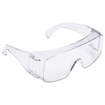 Picture of Tour Guard V Safety Glasses, One Size Fits Most, Clear Frame/lens, 20/box