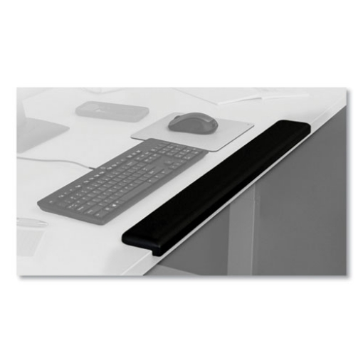 Picture of Gel Wrist Rest for Standing Desks, 30.13 x 3.25, Black