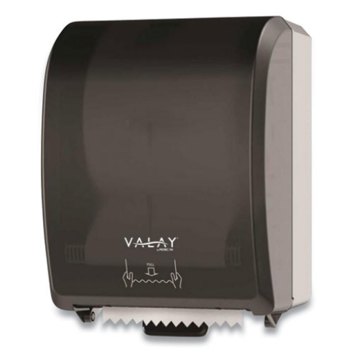 Picture of Valay Controlled Towel Dispenser, I-Notch, 12.3 X 9.3 X 15.9, Black