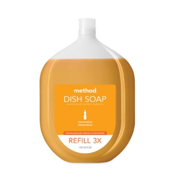 Picture of Dish Soap Refill Tub, Clementine Scent, 54 oz Tub, 4/Carton