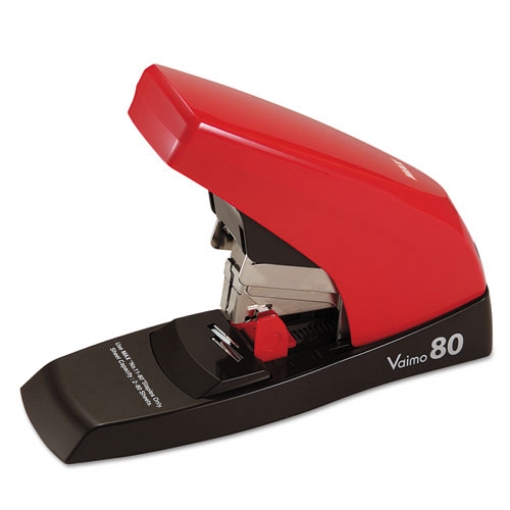 Picture of Vaimo 80 Stapler, 80-Sheet Capacity, Red/brown