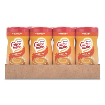 Picture of Non-Dairy Powdered Creamer, Hazelnut, 15 Oz Canister, 12/carton