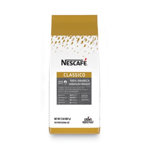 Picture of Classico 100% Arabica Roast Ground Coffee, Medium Blend, 2 Lb Bag, 6/Carton