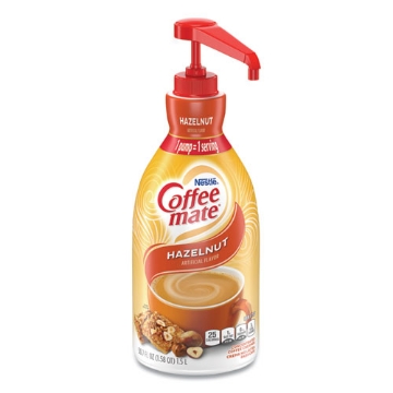 Picture of Liquid Coffee Creamer, Hazelnut, 1500ml Pump Bottle