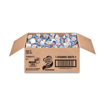 Picture of Liquid Coffee Creamer, French Vanilla, 0.38 Oz Mini Cups, 180/carton