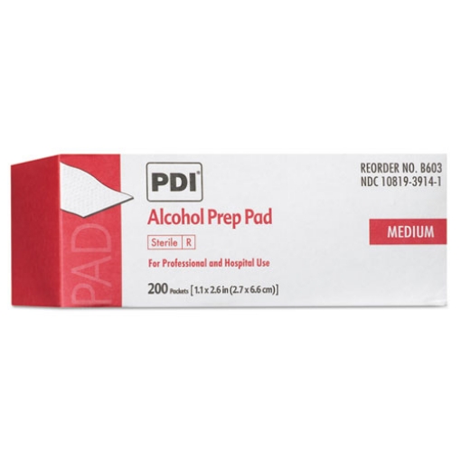 Picture of PDI Alcohol Prep Pads, 200/Box