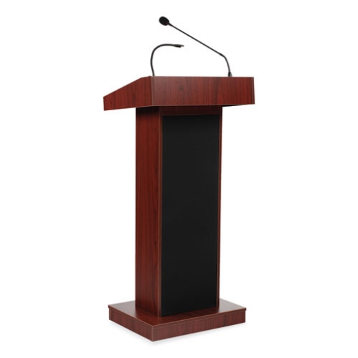 Picture of Orator Lectern, 22 x 17 x 46, Mahogany, Ships in 1-3 Business Days