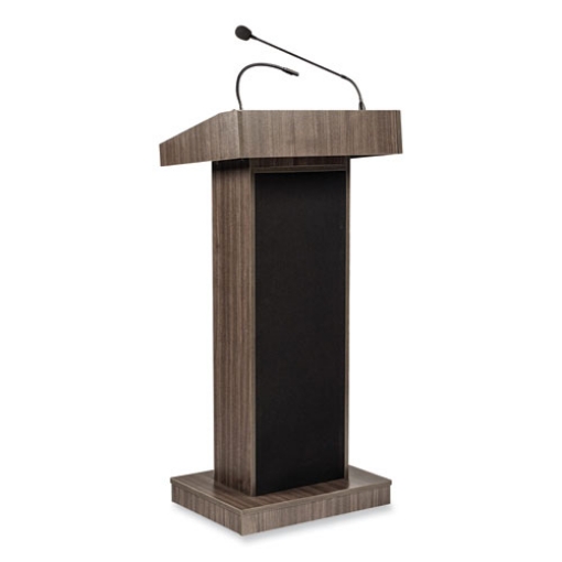 Picture of Orator Lectern, 22 x 17 x 46, Ribbonwood, Ships in 1-3 Business Days