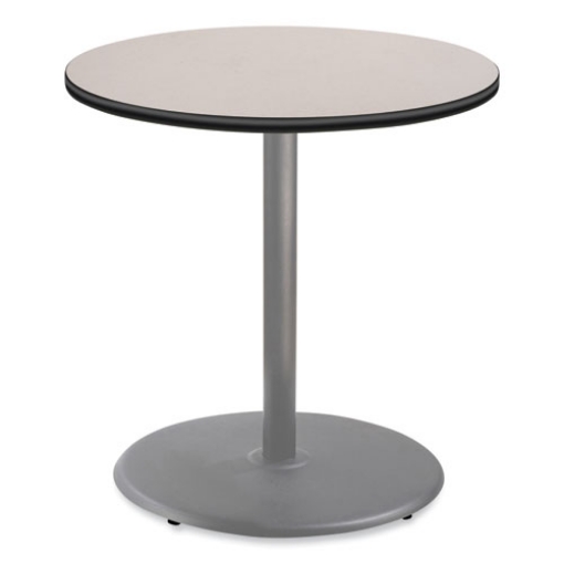 Picture of Cafe Table, 36" Diameter x 36h, Round Top/Base, Gray Nebula Top, Gray Base, Ships in 7-10 Business Days