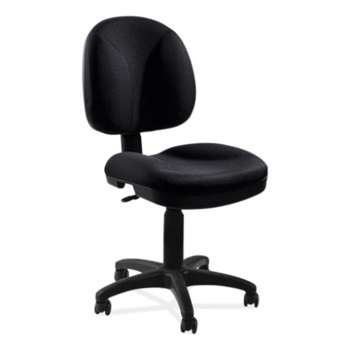 Picture of Comfort Task Chair, Supports Up to 300 lb, 19" to 23" Seat Height, Black Seat/Back, Black/Base, Ships in 1-3 Business Days