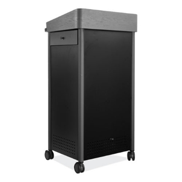 Picture of Greystone Lectern, 23.5 x 19.25 x 45.5, Charcoal Gray, Ships in 1-3 Business Days