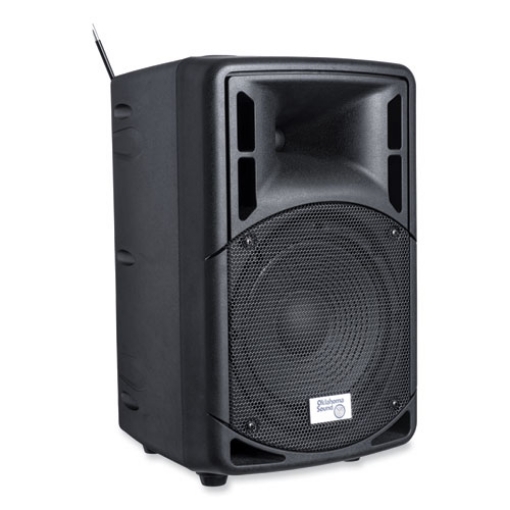 Picture of Wireless PA System with Wireless Tie Clip Microphone, 40 W, Black, Ships in 1-3 Business Days