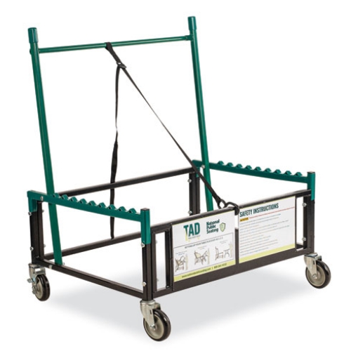 Picture of Table Assist Dolly, 1,000 lb Capacity, 38 x 30 x 44.5, Black/Green, Ships in 1-3 Business Days