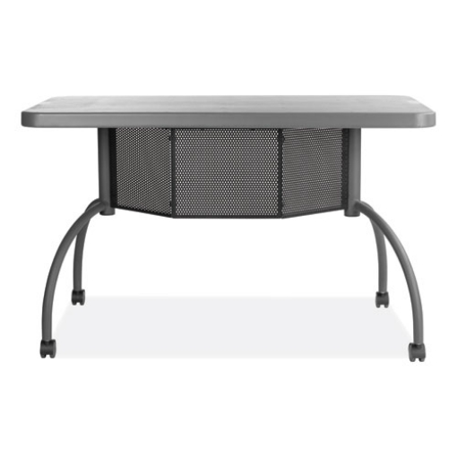 Picture of Teacher's WorkPod Desk, 48" x 24" x 30", Charcoal Slate, Ships in 1-3 Business Days