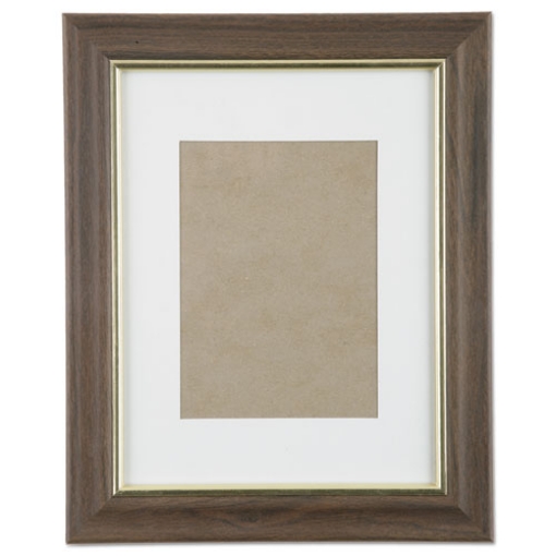 Picture of 7105000528698 SKILCRAFT Walnut Vinyl Frames, Certificate/Photo, 8 x 10, 12/Carton