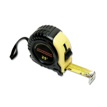 Picture of 5210011397444, Skilcraft Tape Measure, Locking, Steel/plastic, 1" X 25 Ft, Yellow