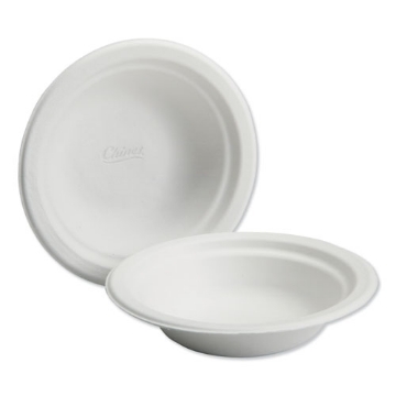 Picture of 7350013322111, SKILCRAFT Disposable Paper Bowls, 6" dia, Natural, 1,000/Box