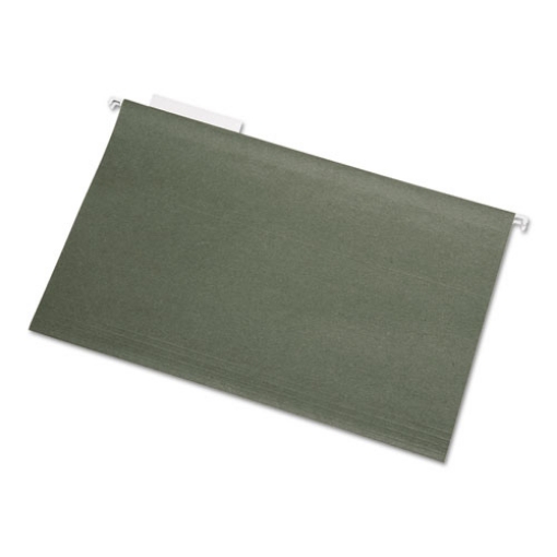 Picture of 7530013576854 SKILCRAFT Hanging File Folder, Legal Size, 1/3-Cut Tabs, Green, 25/Box