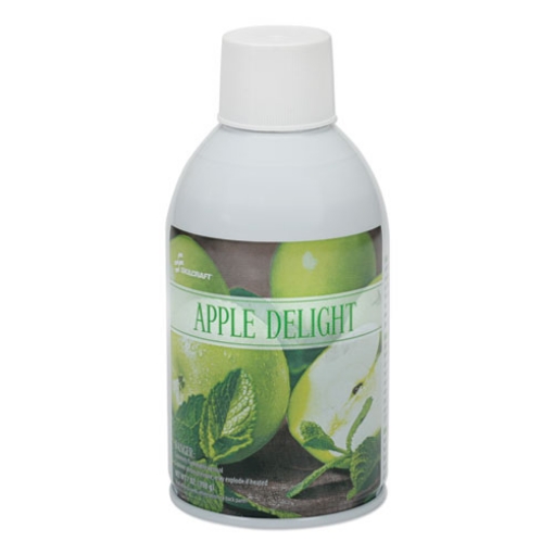 Picture of 6840013684787, SKILCRAFT, Meter Mist Refills, Green Apple, 10 oz Aerosol Spray, 12/Box